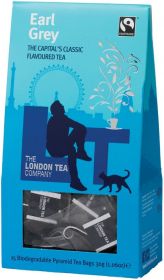 London Tea Company Fair Trade Earl Grey Pyramid Tea Bags 45g (15s)