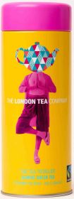 London Tea Company Fair Trade The Tea-Totaller - Jasmine Green Tea Pyramid Tube Tin (15's) x12