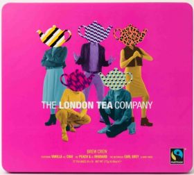 London Tea Company Fair Trade The Brew Crew Gift Tin (72's) x10