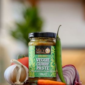 Ma's Kitchen Organic Veggie Curry Paste 110g