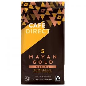 Cafedirect Fairtrade Mayan Gold Whole Bean 227g