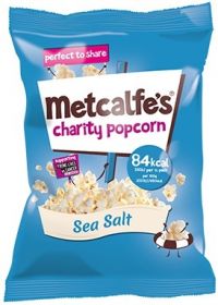 Metcalfe's Skinny Sea Salt Popcorn 17g x24
