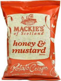 Mackie's Honey & Mustard Potato Crisps 40g