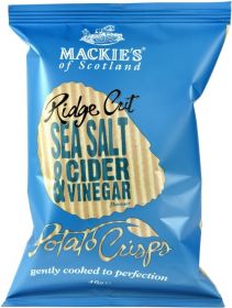 Mackie's Ridge Sea Salt & Vinegar Potato Crisps 40g