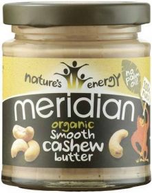 Meridian ORG Smooth Cashew Butter 170g