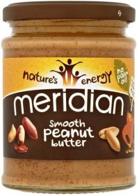 Meridian 100% Smooth Peanut Butter 280g x6