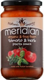 Meridian ORG Tomato & Herb Pasta Sauce 440g