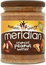 Meridian 100% Crunchy Peanut Butter 280g