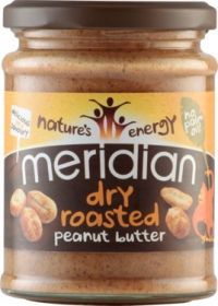 Meridian Smooth Dry Roasted Peanut Butter 280g