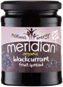 Meridian ORG Blackcurrant Fruit Spread 284g
