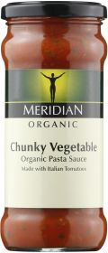 Meridian Organic Free From Chunky Vegetable Pasta Sauce 350g x6