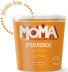 Moma Golden Syrup Instant Porridge Pots 75g x12