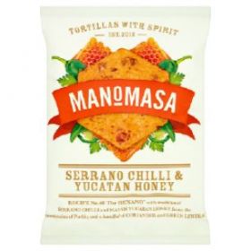 Manomasa Serrano Chilli & Yucatan Honey 14g