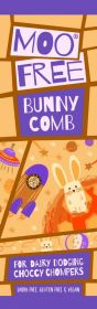 Moo Free Bunnycomb Chocolate - Mini Moos 20g