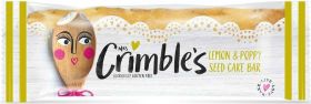 Mrs Crimble's Lemon and Poppy Seed Cake Bar 50g x18