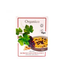 Organico Organic Moroccan couscous (with raisins & cashews) 250g