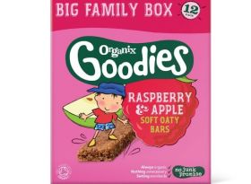 Goodies Apple & Raspberry Oaty Bar Multipack 12's