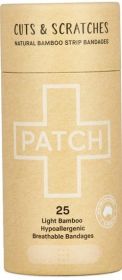 Patch Natural Adhesive Strips (25 tube) - 3's