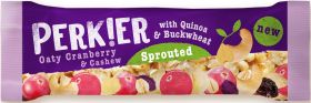 Perkier Oaty, Cashew & Cranberry Sprouted Bar 40g