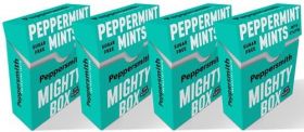 Peppersmith Mighty Box Peppermint Mints 60g x 18