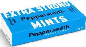 Peppersmith Extra Strong Mints �15g x 122