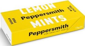Peppersmith Lemon Mints 15g 12