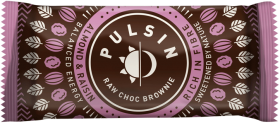 Pulsin Almond and Raisin Raw Chocolate Brownie 50g x18