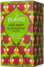 Pukka ORG Wild Apple, Cinnamon & Ginger Tea 40g (20's)
