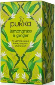 Pukka ORG Lemongrass & Ginger Tea 36g (20's)