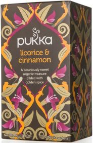 Pukka ORG Licorice & Cinnamon Tea 40g (20's)