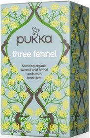 Pukka ORG Three Fennel Tea 36g (20's)