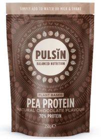 Pulsin natural Chocolate Flavour Pea Protein Powder 250g