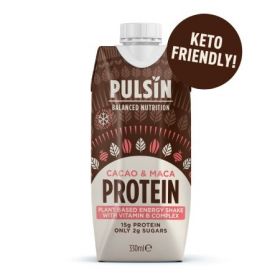 Pulsin Ready to drink Cacao & Maca 330ml