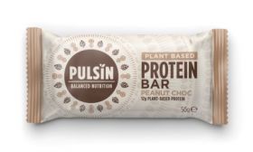 Pulsin Peanut Chocolate Protein Booster Bar 50g