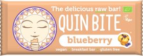 Quin Bite Organic Blueberry Raw Breakfast Bar 30g x12