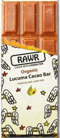 Rawr Organic & Fair Trade Raw Chocolate - 51% Lucuma Cacao 60g x10