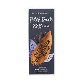 Raw Chocolate Pitch Dark Bar 38g