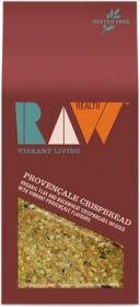 Raw Health Organic Provencale - Flax and Buckwheat Crispbread 100g 