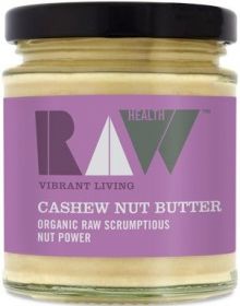 Raw Health Organic Whole Cashew Butter Spread 170g