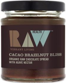 Raw Health Organic Cacao Brazilnut Bliss Chocolate Spread 170g