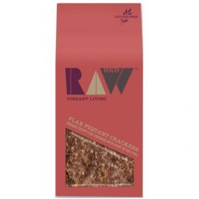 Raw Health Organic Flax, Piquant with Tomato Crackers 90g