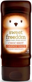 Sweet Freedom Choc Shot Orange Spice Liquid Chocolate 320g x6