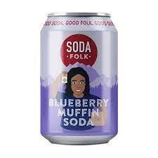 Soda Folk Blueberry Muffin 330ml