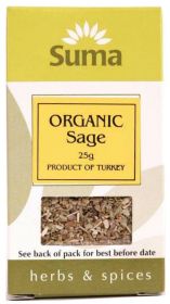 Suma Organic Sage 25g x6