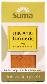 Suma Organic Turmeric 30g x6
