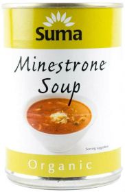 Suma Organic Minestrone Soup 400g x12