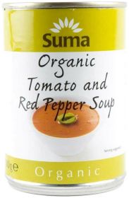 Suma Organic Tomato & Red Pepper 400g x12