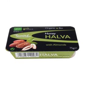 Sunita Organic Honey Halva with Almonds 75g