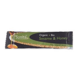 Sunita Sesame Bars Sesame & Honey Bar Organic