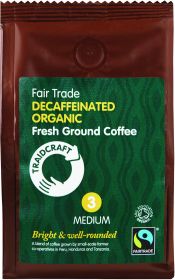 Traidcraft Organic & Fairtrade Decaffeinated R&G Coffee 227g